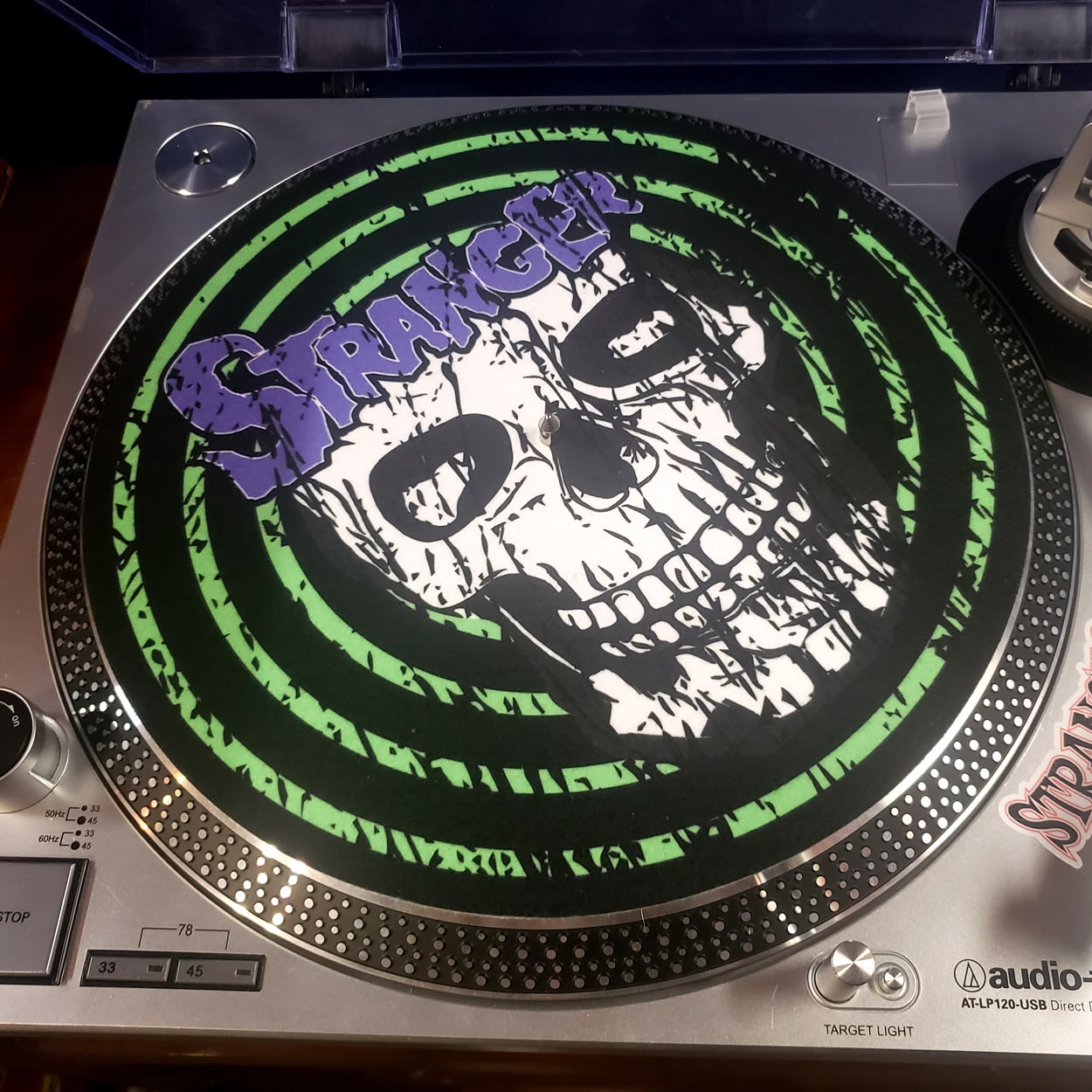 Slipmat Slip Mat Scratch Pad Felt for any 12 LP DJ Vinyl Turntable Record Player Custom Graphical Last Dance 
